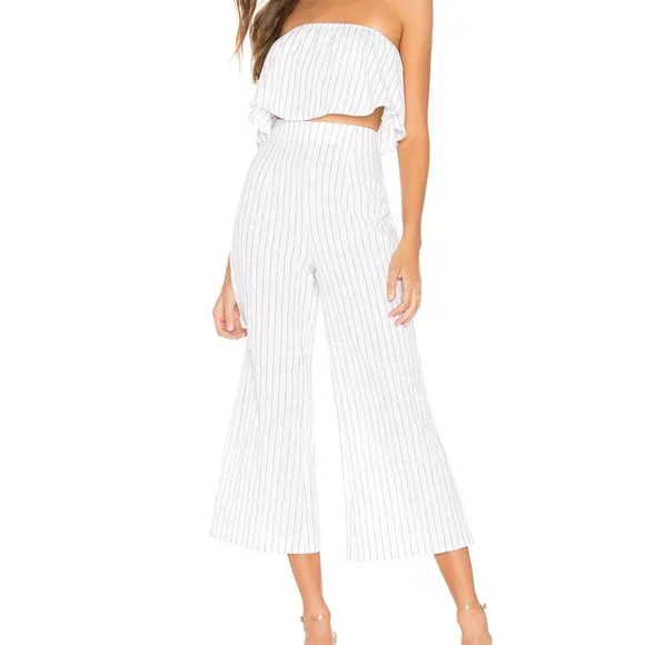 SUPERDOWN brooke striped pant set - Picture 1 of 3